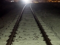 Linia kolejowa przebiegająca przez miejscowość Szczawne z Zagórza w stronę Komańczy i m.in. Łupkowa.