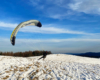 SnowGliding na pograniczu Bieszczad i Beskidu Niskiego - widokowa góra Rzepedka na terenie Nadleśnictwa Lesko - to niepowtarzalna atrakcja i sport ekstremalny.