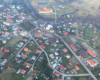 Baligród - zdjęcie wykonane podczas lotu paralotnią nad Bieszczadami, aby podziwiać niepowtarzalne atrakcje i widoki Województwa Podkarpackiego.