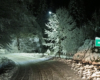 Zdjęcia zimy na granicy Bieszczad i Beskidu Niskiego wykonane po dniu z intensywnymi opadami śniegu nocą.