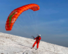 SnowGliding na górze Rzepedka z niepowtarzalnymi widokami  na Bieszczady i Beskid Niski - to jest z najciekawszych atrakcji Województwa Podkarpackiego zimą.