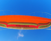 Paralotnia pod której czaszą lecąc wykonaliśmy dla Was niepowtarzalne zdjęcia Beskidu Niskiego.