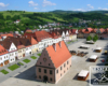 BARDEJÓW to jedna z najbardziej atrakcyjnych miast na Słowacji - to zdjęcie wykonaliśmy z wieży zegarowej kościoła.