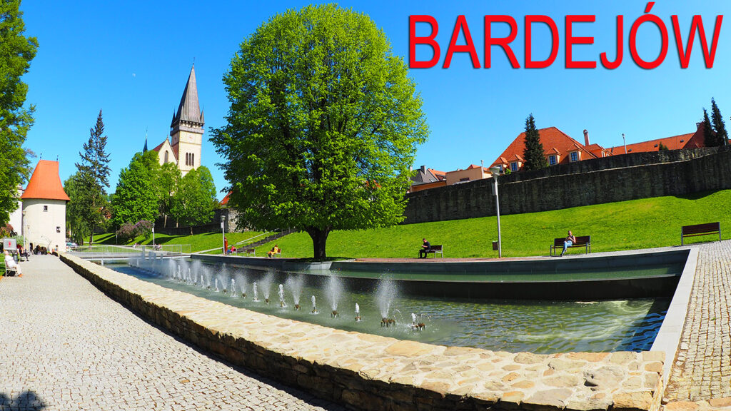 SŁOWACJA BARDEJÓW film przedstawiający grające fontanny na starówce Bardejova - najpiękniejszego średniowiecznego miasta Słowacji.