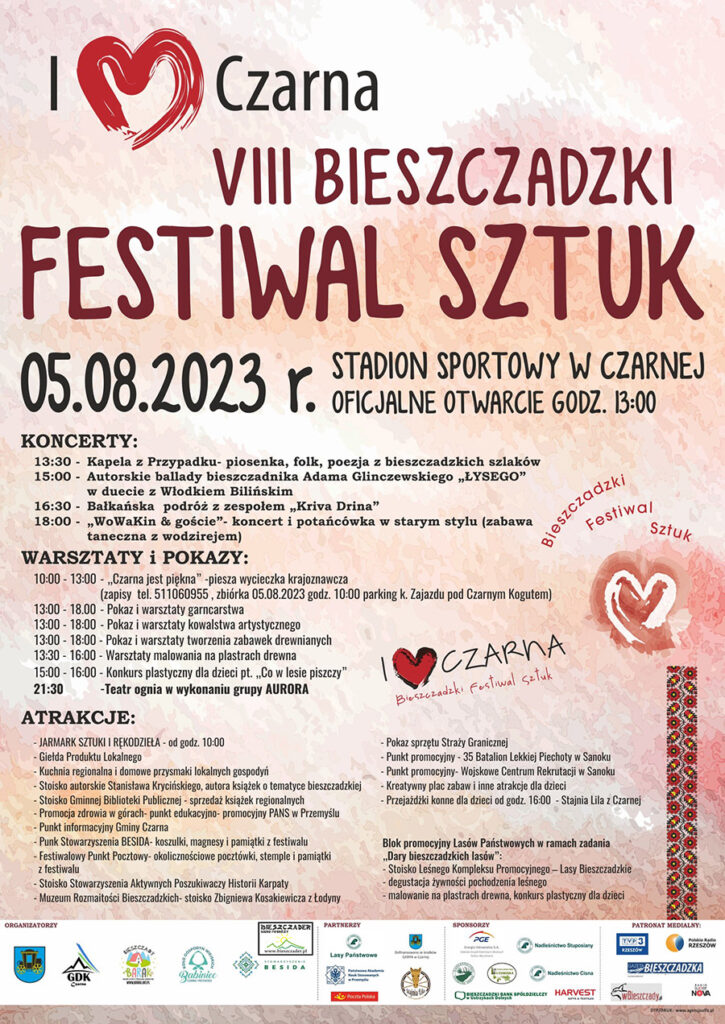 CZARNA VIII Bieszczadzki Festiwal Sztuki 5 sierpień 2023