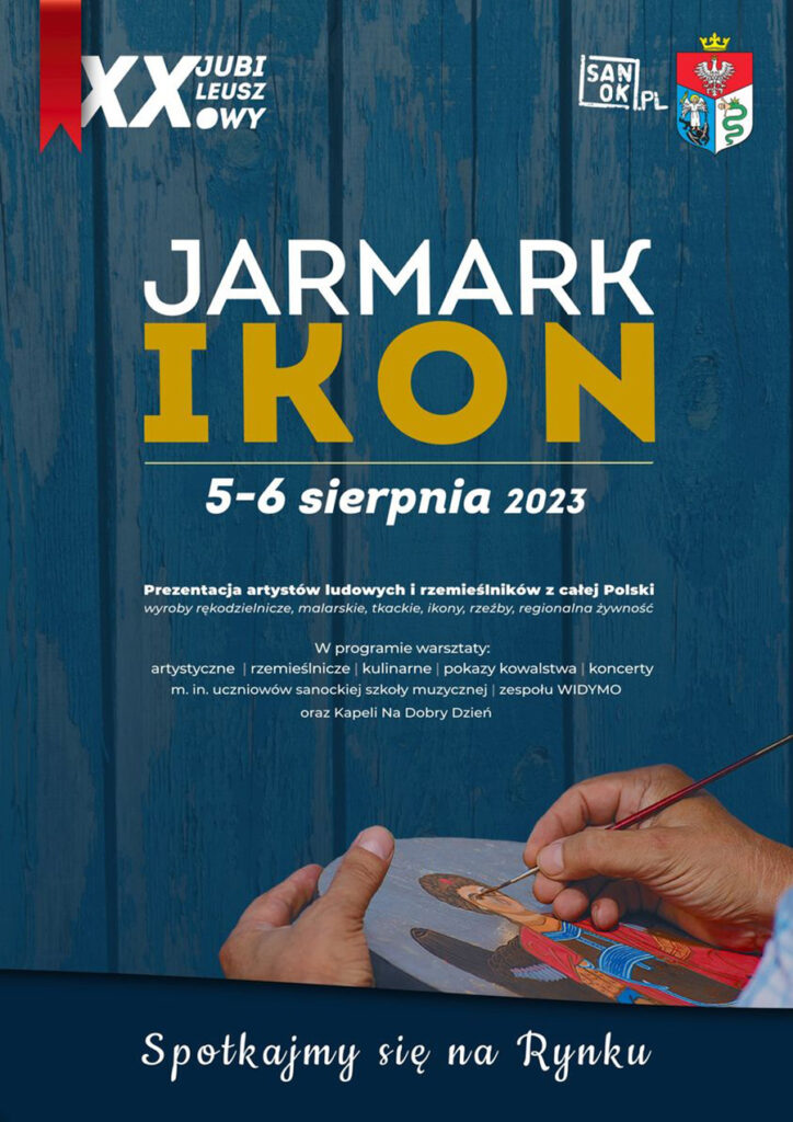sierpień 5-6 2023 SANOK Jarmark Ikon