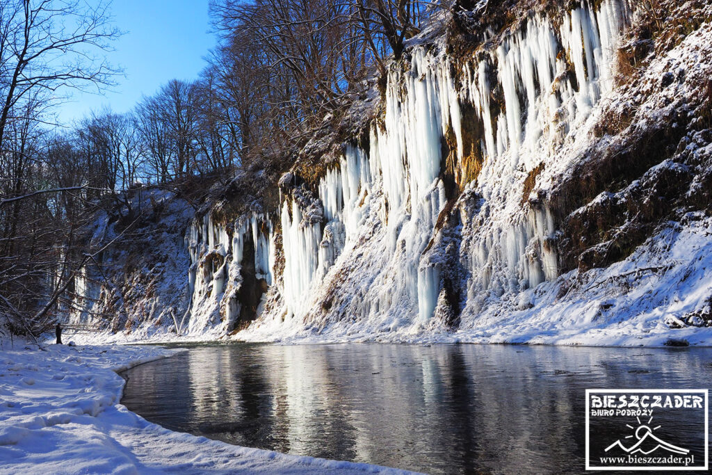 LODOSPADY Rudawka Rymanowska - jedna z najlepszych atrakcji zimowych w Beskidzie Niskim i Województwie Podkarpackim zimą