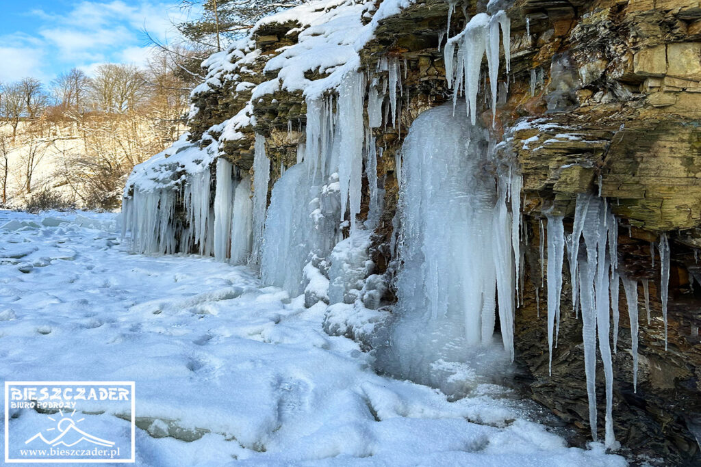 LODOSPADY Rudawka Rymanowska - atrakcja zimowa w Beskidzie Niskim na terenie Województwa Podkarpackiego